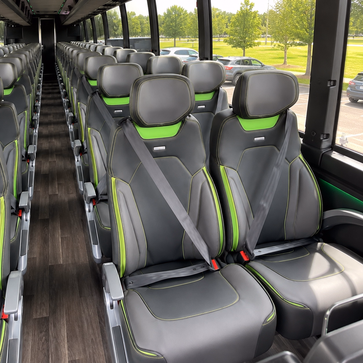 norwalk bus rental service area