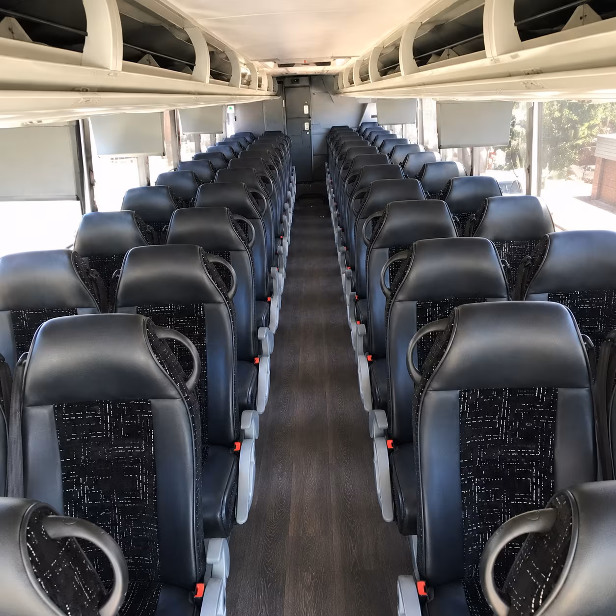 norwalk charter bus interior