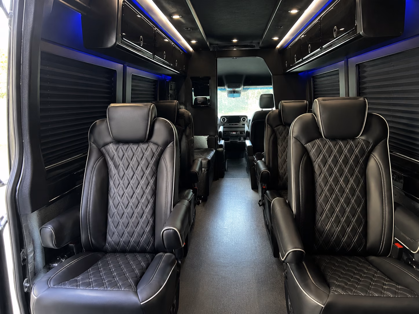 norwalk employee transportation onboard seating