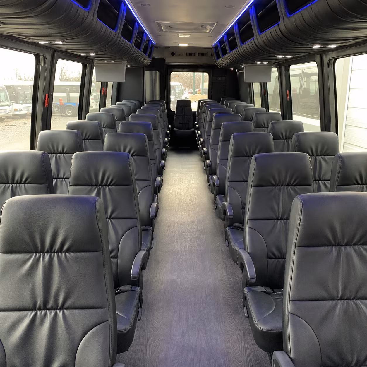 norwalk school event transportation onboard seating