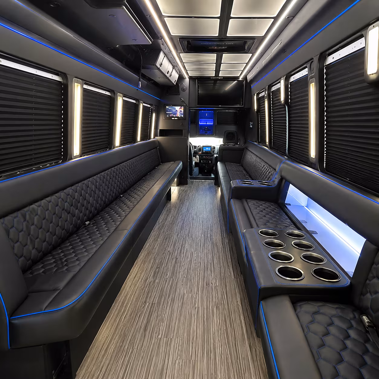 party buses for norwalk high school and john glenn high school prom night