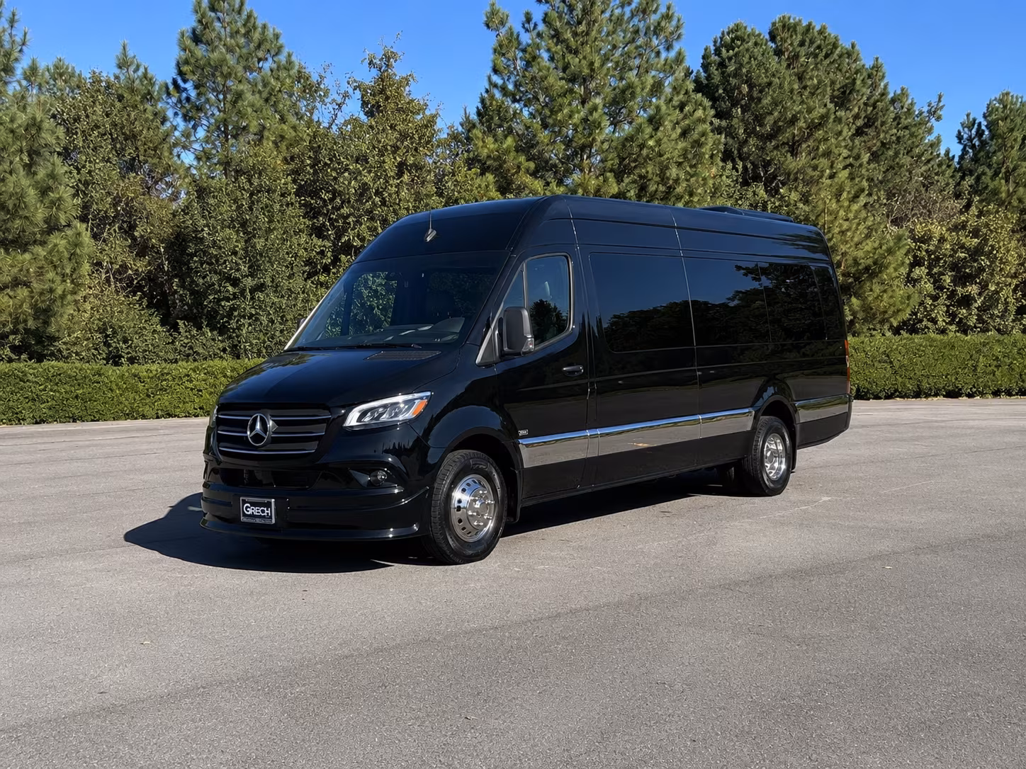 wedding day sprinter vans and luxury minibuses for the bridal party